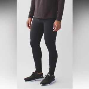 Lululemon Paneled Warmth Tight - Black - S